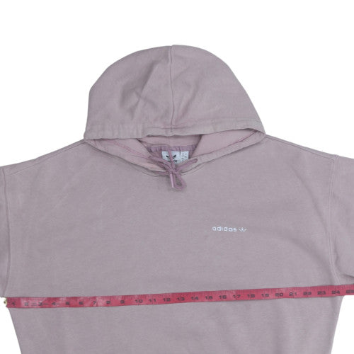 Womens UK Size 12 Adidas Pink Pullover Hoodie