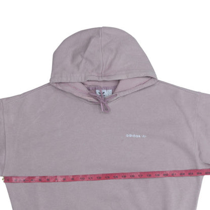 Womens UK Size 12 Adidas Pink Pullover Hoodie