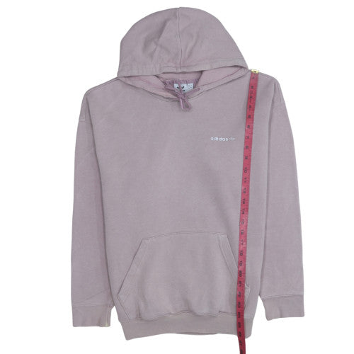 Womens UK Size 12 Adidas Pink Pullover Hoodie