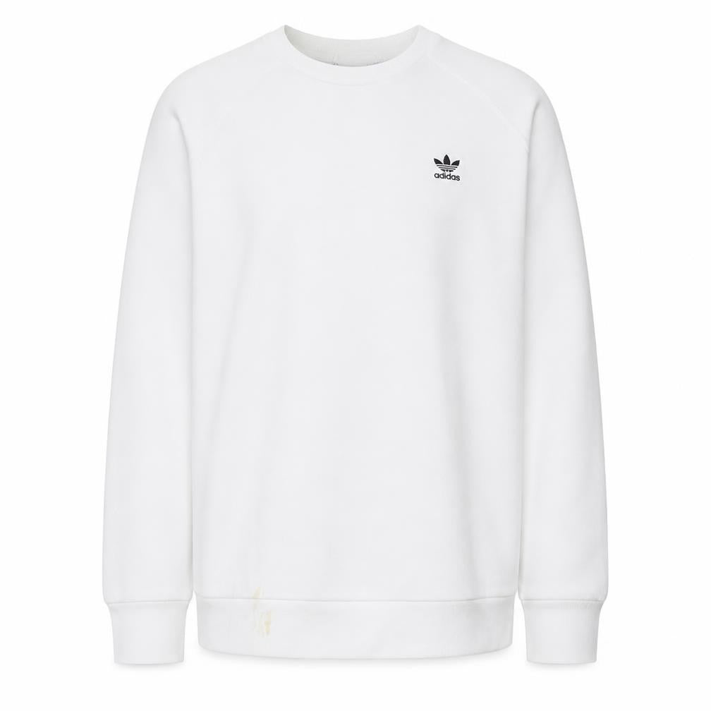 Mens UK Size XL adidas White Pullover Sweatshirt