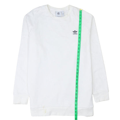 Mens UK Size XL adidas White Pullover Sweatshirt