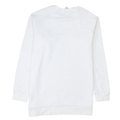 Mens UK Size XL adidas White Pullover Sweatshirt