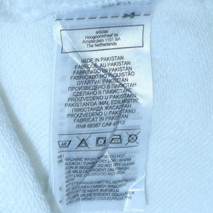 Mens UK Size XL adidas White Pullover Sweatshirt
