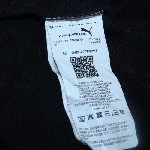 Mens UK Size M Puma Blue Pullover Hoodie