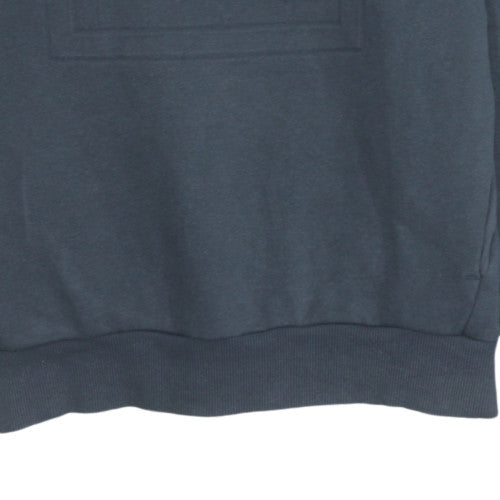 Mens UK Size M Puma Blue Pullover Hoodie
