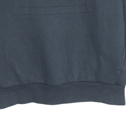 Mens UK Size M Puma Blue Pullover Hoodie