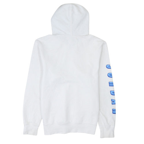 Mens UK Size L Jordan White Pullover Hoodie