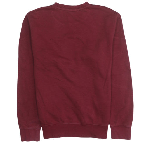 Mens UK Size XS Nike Red Pullover Sweatshirt