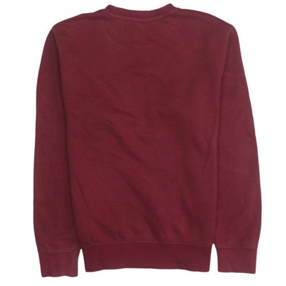 Mens UK Size XS Nike Red Pullover Sweatshirt