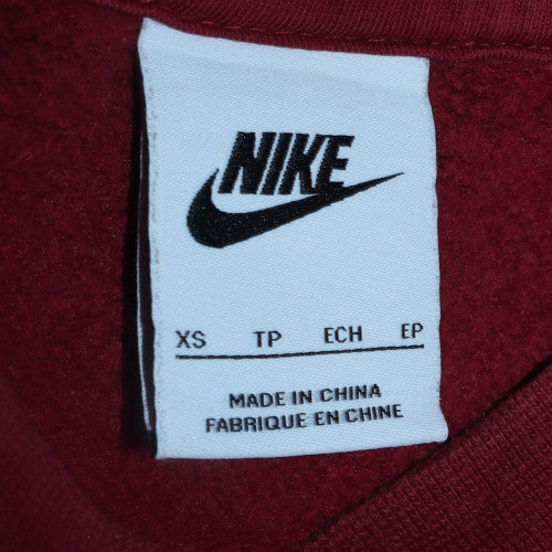 Mens UK Size XS Nike Red Pullover Sweatshirt