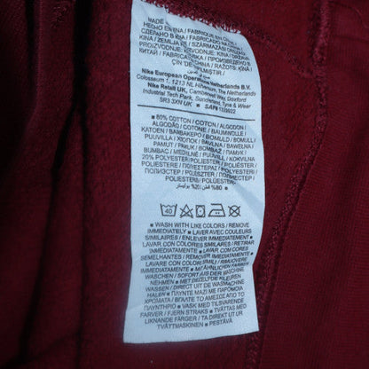 Mens UK Size XS Nike Red Pullover Sweatshirt
