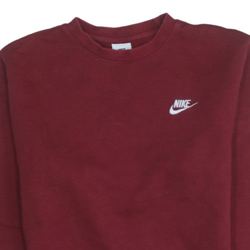 Mens UK Size XS Nike Red Pullover Sweatshirt
