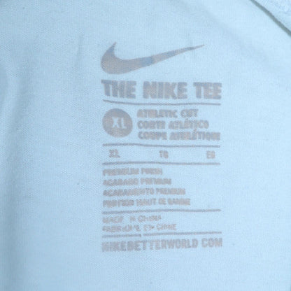 Nike Men's White XL Easy Money Graphic Athletic T-Shirt