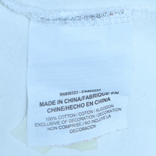 Nike Men's White XL Easy Money Graphic Athletic T-Shirt
