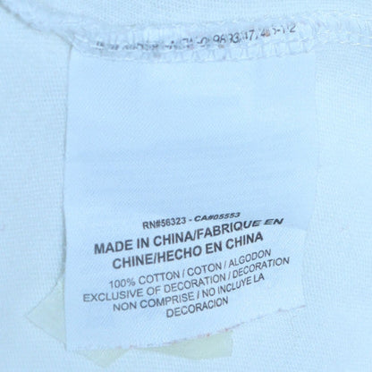 Nike Men's White XL Easy Money Graphic Athletic T-Shirt