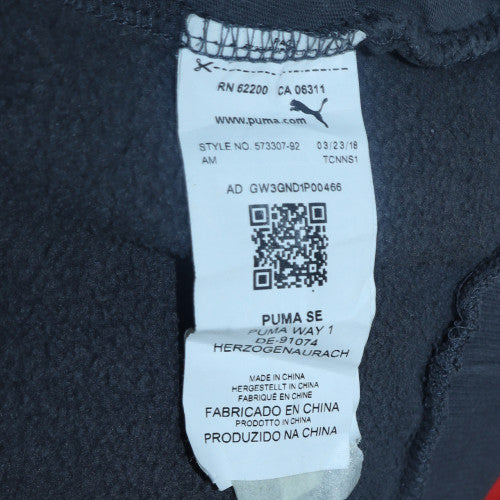 Mens UK Size L Puma Black Pullover Hoodie