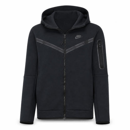 Mens UK Size S Nike Black Full Zip Hoodie