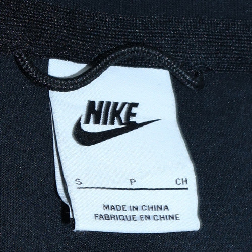 Mens UK Size S Nike Black Full Zip Hoodie