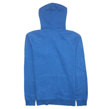 Mens UK Size L Under Armour Blue Pullover Hoodie