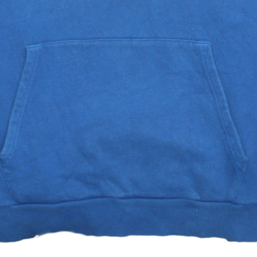 Mens UK Size L Under Armour Blue Pullover Hoodie