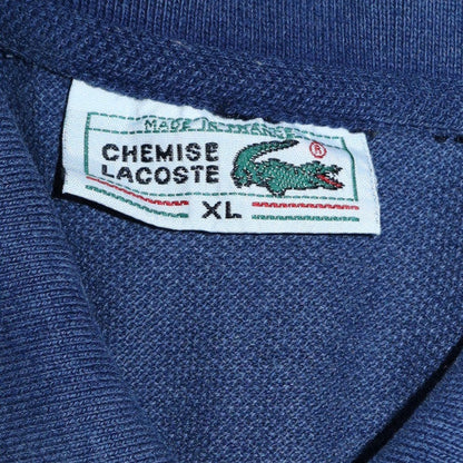 Lacoste Men's Blue Long Sleeve Cotton Polo Shirt XL Classic Fit