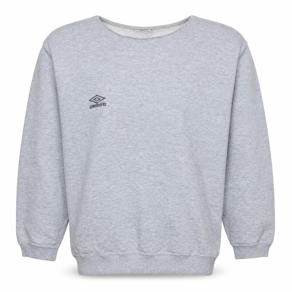 Mens UK Size L Umbro Grey Pullover Sweatshirt