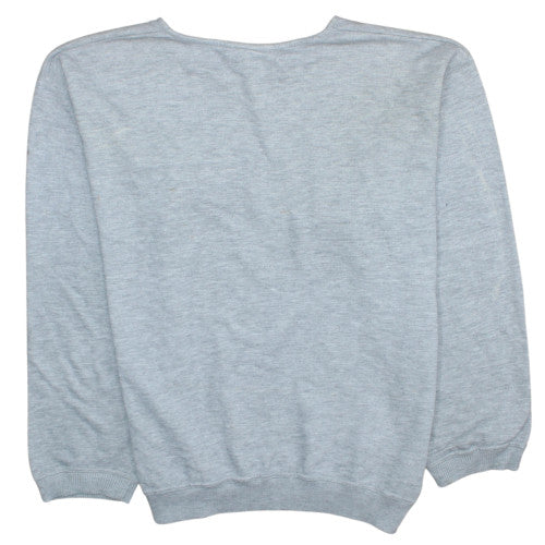 Mens UK Size L Umbro Grey Pullover Sweatshirt