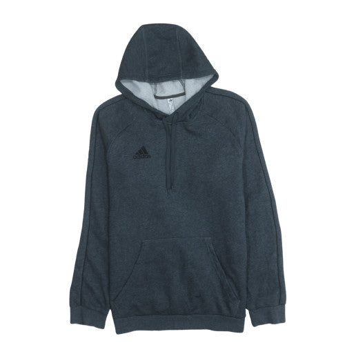 Mens UK Size M Adidas Grey Pullover Hoodie