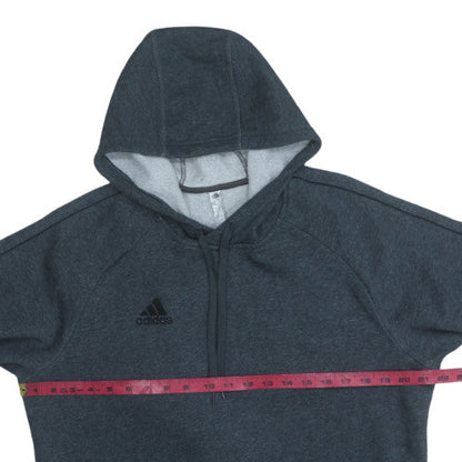 Mens UK Size M Adidas Grey Pullover Hoodie