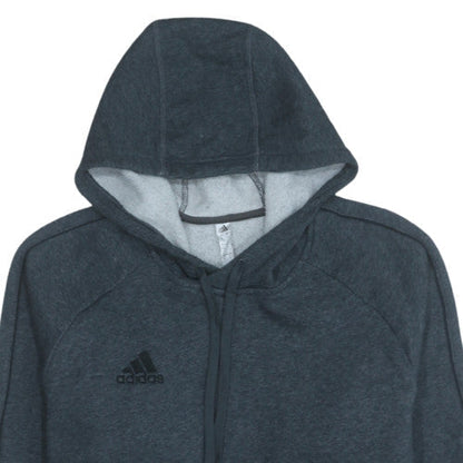 Mens UK Size M Adidas Grey Pullover Hoodie