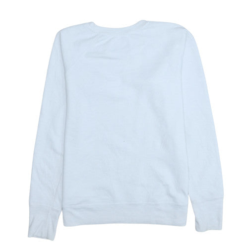 Womens UK Size S Champion White Pullover Sweatshirt