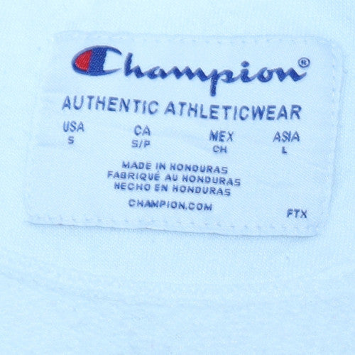 Womens UK Size S Champion White Pullover Sweatshirt