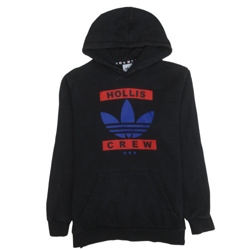 Mens UK Size L adidas Black Pullover Hoodie
