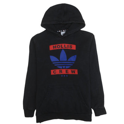 Mens UK Size L adidas Black Pullover Hoodie