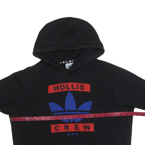 Mens UK Size L adidas Black Pullover Hoodie