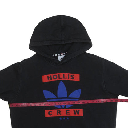 Mens UK Size L adidas Black Pullover Hoodie