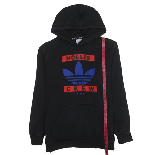 Mens UK Size L adidas Black Pullover Hoodie
