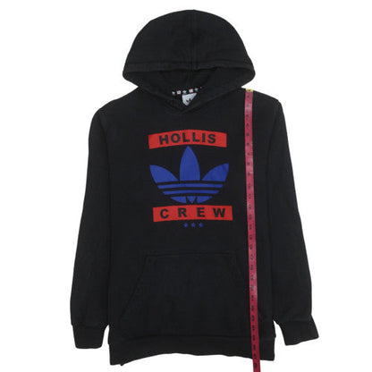 Mens UK Size L adidas Black Pullover Hoodie