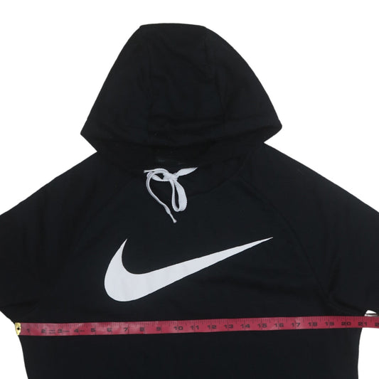 Mens UK Size M Nike Black Pullover Hoodie