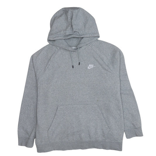 Mens UK Size 2XL Nike Grey Pullover Hoodie