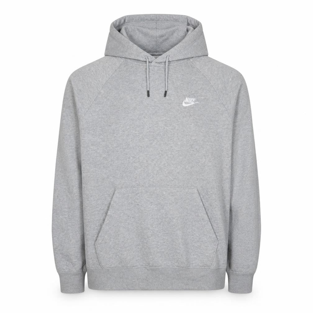 Mens UK Size 2XL Nike Grey Pullover Hoodie
