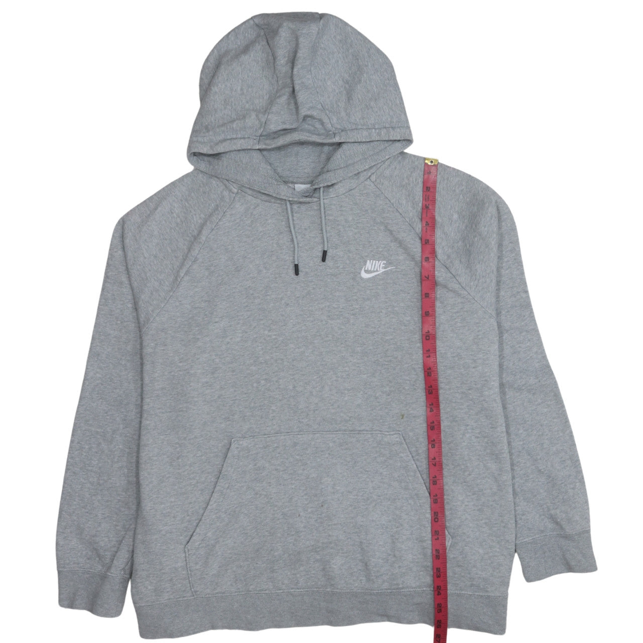 Mens UK Size 2XL Nike Grey Pullover Hoodie