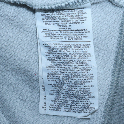 Mens UK Size 2XL Nike Grey Pullover Hoodie