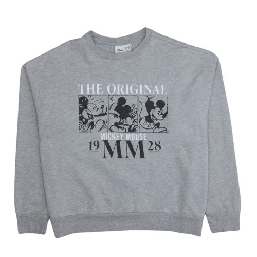 Womens UK Size L Disney Grey Pullover Sweatshirt
