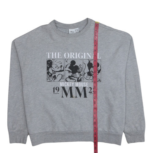 Womens UK Size L Disney Grey Pullover Sweatshirt