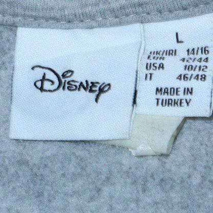 Womens UK Size L Disney Grey Pullover Sweatshirt