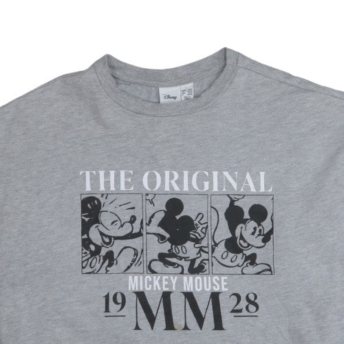 Womens UK Size L Disney Grey Pullover Sweatshirt