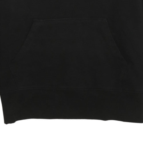 Womens UK Size XS Levi Strauss Black Pullover Hoodie