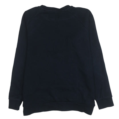 Womens UK Size M Superdry Black Pullover Sweatshirt