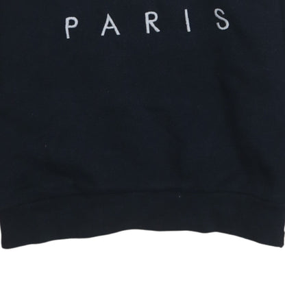 Womens UK Size M Superdry Black Pullover Sweatshirt